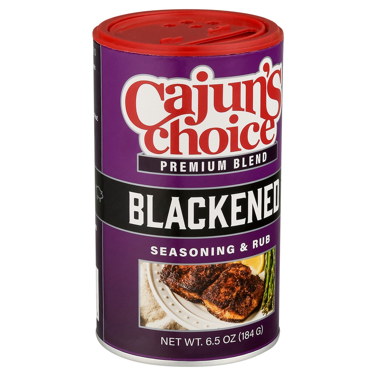 slide 3 of 9, Cajun's Choice Blackened Premium Blend Seasoning & Rub 6.5 oz, 6.5 oz