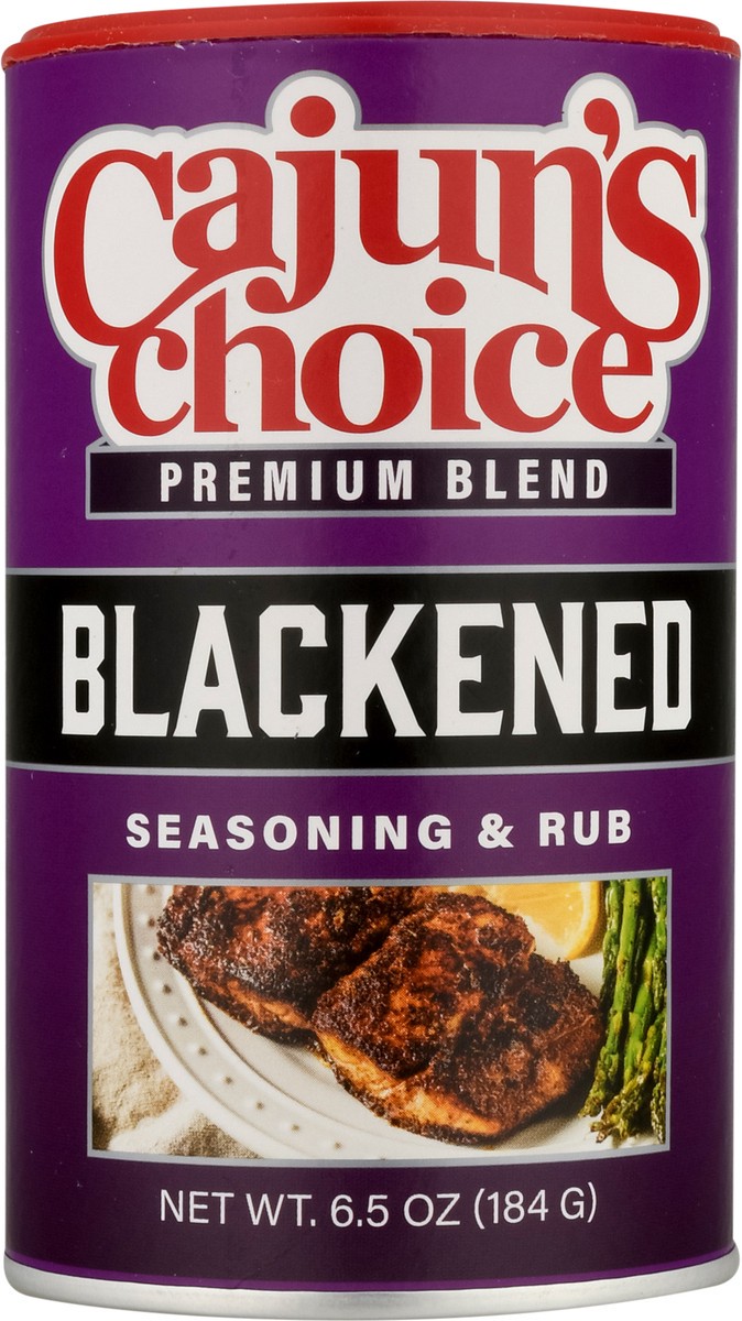 slide 2 of 9, Cajun's Choice Blackened Premium Blend Seasoning & Rub 6.5 oz, 6.5 oz
