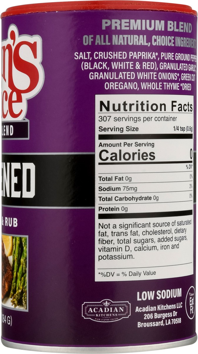 slide 8 of 9, Cajun's Choice Blackened Premium Blend Seasoning & Rub 6.5 oz, 6.5 oz