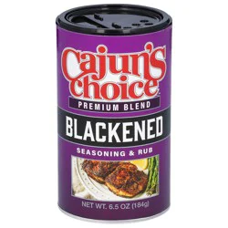Cajun's Choice Blackened Premium Blend Seasoning & Rub 6.5 oz
