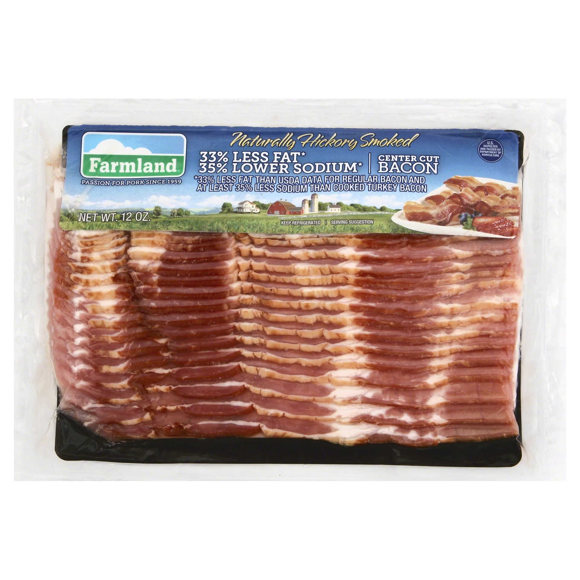 slide 1 of 5, Farmland Bacon 12 oz, 12 oz