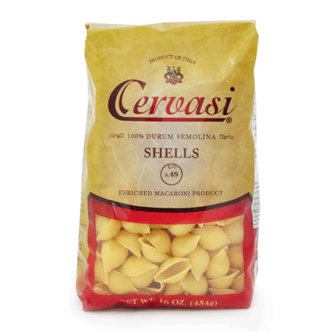 slide 1 of 1, Cervasi Shells, 16 oz