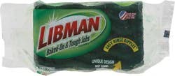 Libman Baked-On & Tough Jobs Scrub Sponges 3 ea