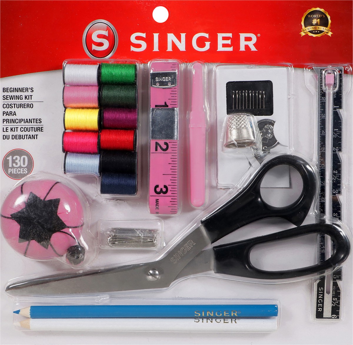 slide 2 of 3, Singer Sewing Kit - Beginners, 1 ct