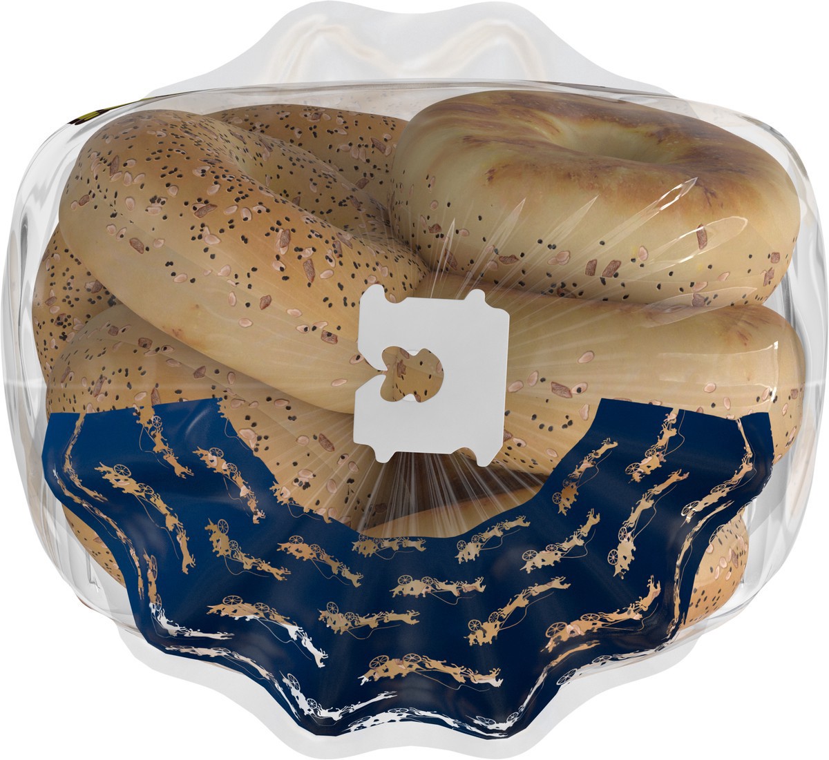 slide 4 of 7, Thomas' Everything Pre-sliced Mini Bagels, 10 count, 15 oz, 10 ct