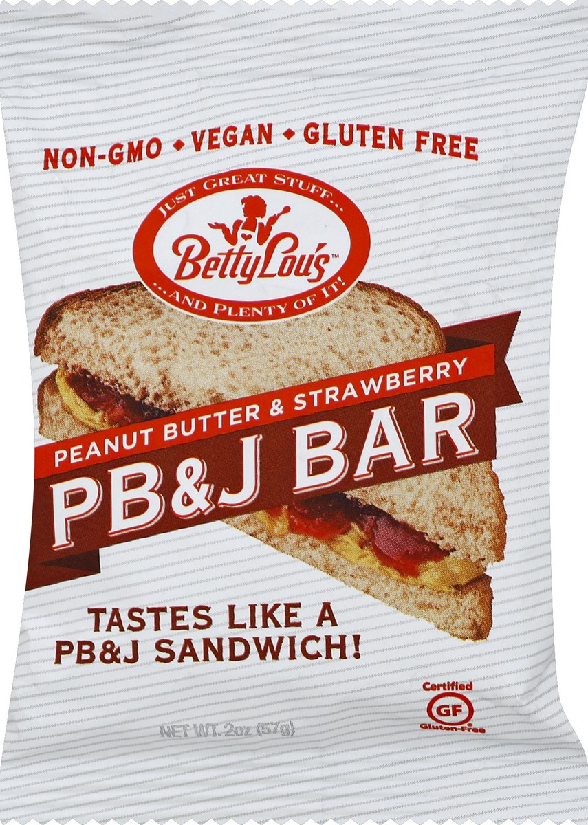 slide 2 of 5, Betty Lou's PB&J Bar 2 oz, 2 oz