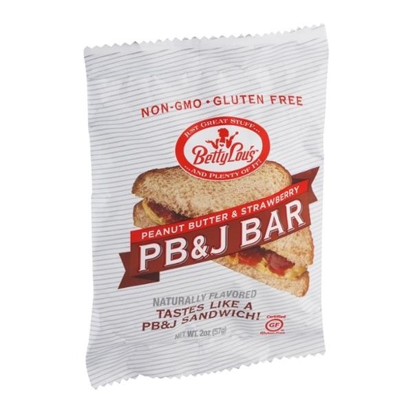 slide 1 of 5, Betty Lou's PB&J Bar 2 oz, 2 oz