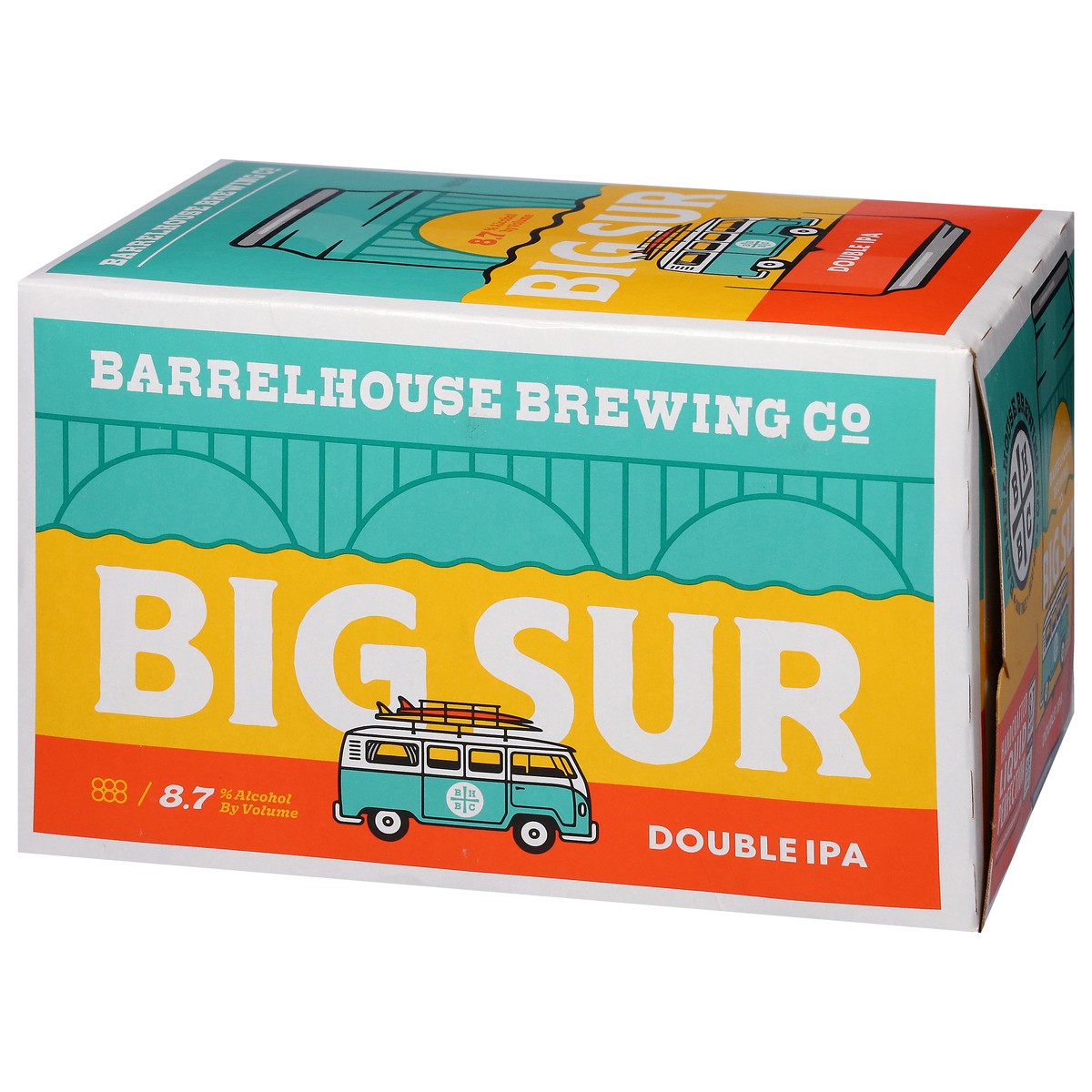 slide 5 of 11, Barrel House Brewing Co. Double IPA Big Sur Beer Can 6 ea, 6 ct