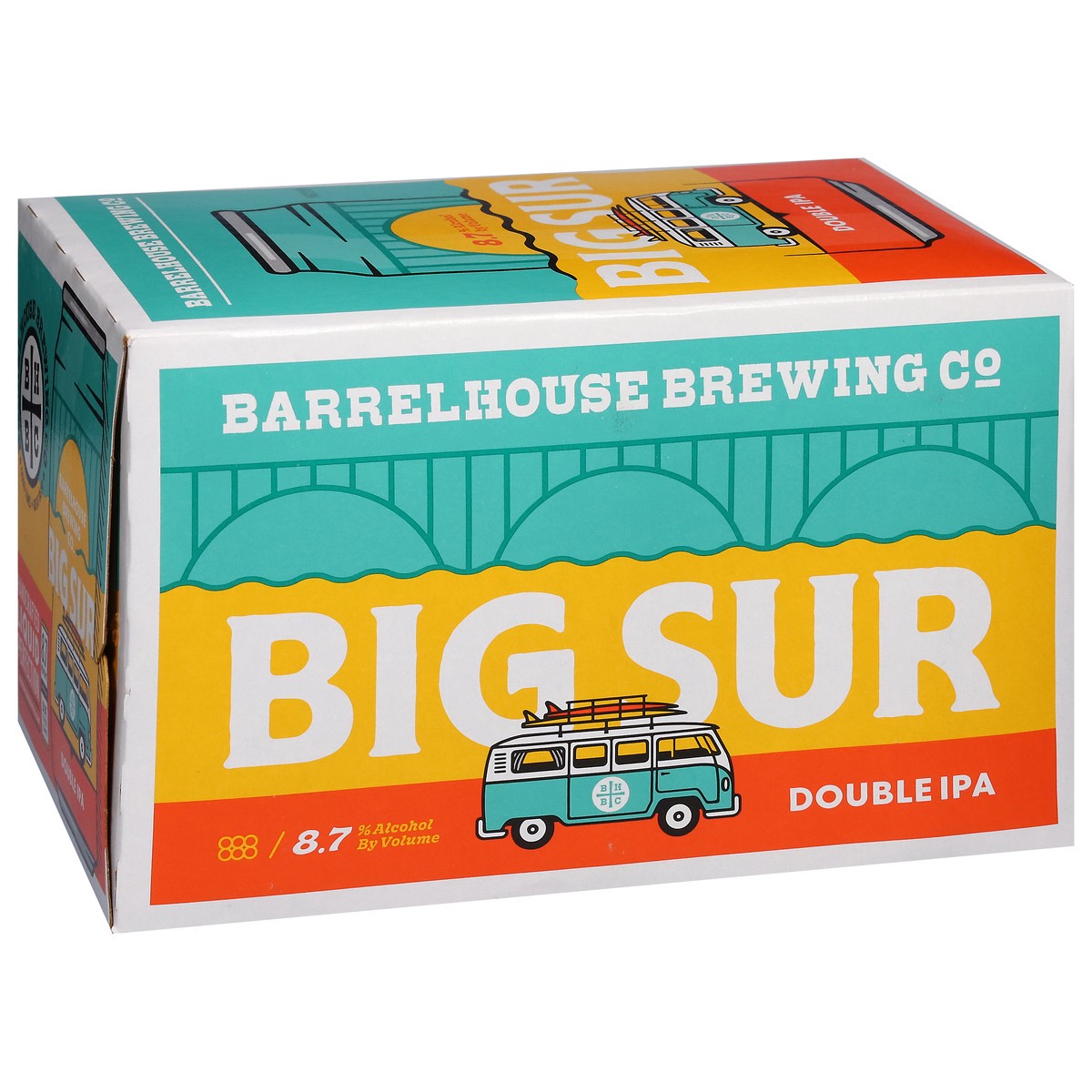 slide 8 of 11, Barrel House Brewing Co. Double IPA Big Sur Beer Can 6 ea, 6 ct