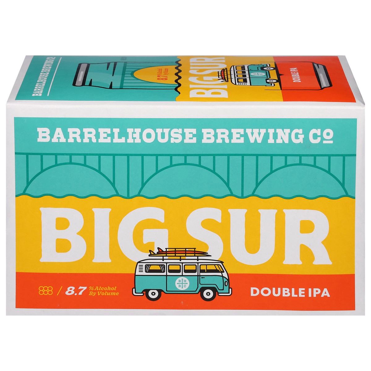 slide 1 of 11, Barrel House Brewing Co. Double IPA Big Sur Beer Can 6 ea, 6 ct