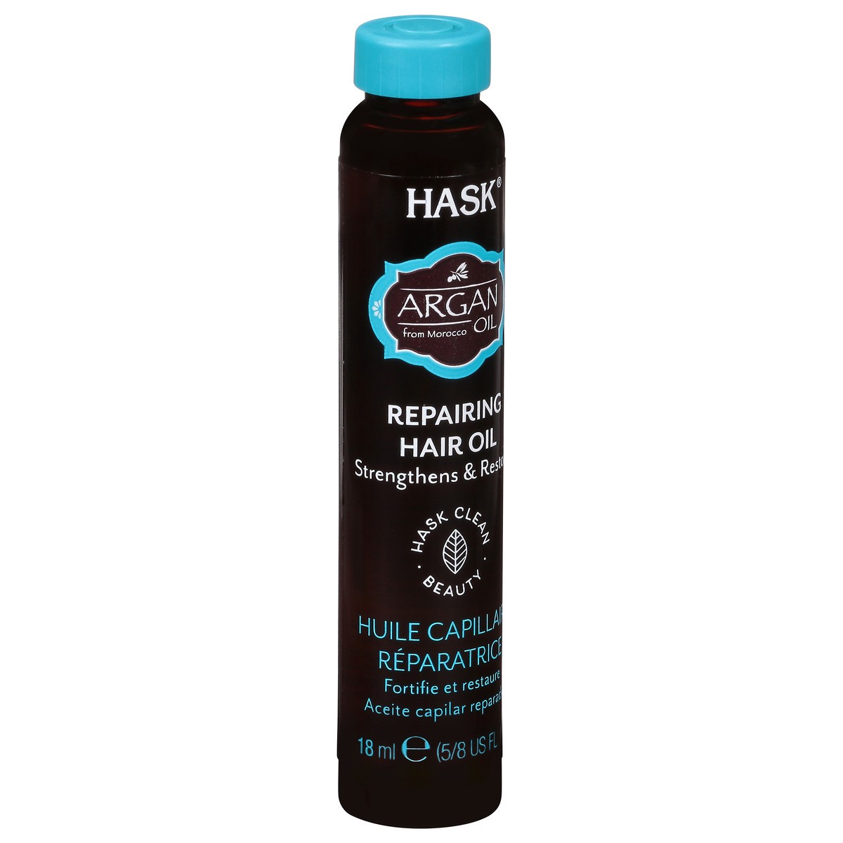 slide 13 of 13, Hask Argan Oil Repairing Hair Oil 0.608 fl oz, 0.61 fl oz