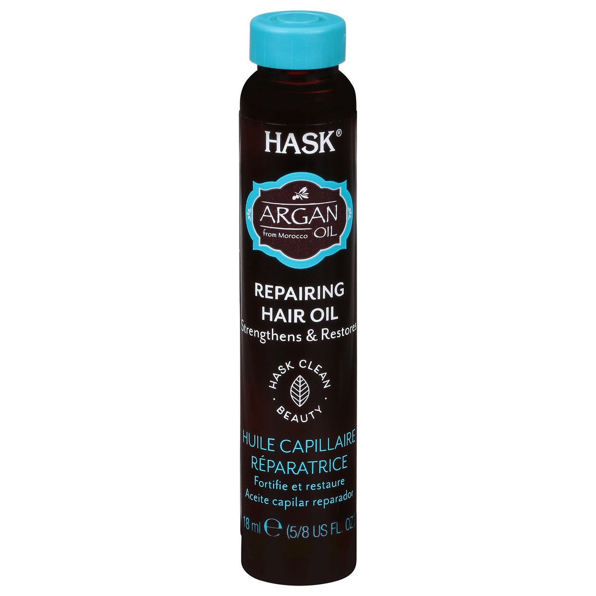 slide 4 of 13, Hask Argan Oil Repairing Hair Oil 0.608 fl oz, 0.61 fl oz