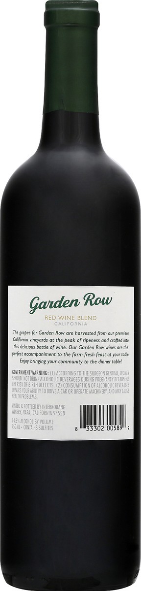 slide 3 of 11, Garden Row Red Wine Blend 750 ml, 750 ml