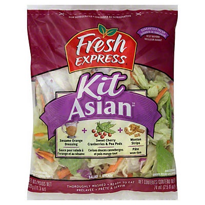 slide 1 of 1, Fresh Express Asian Salad Kit, 13.8 oz