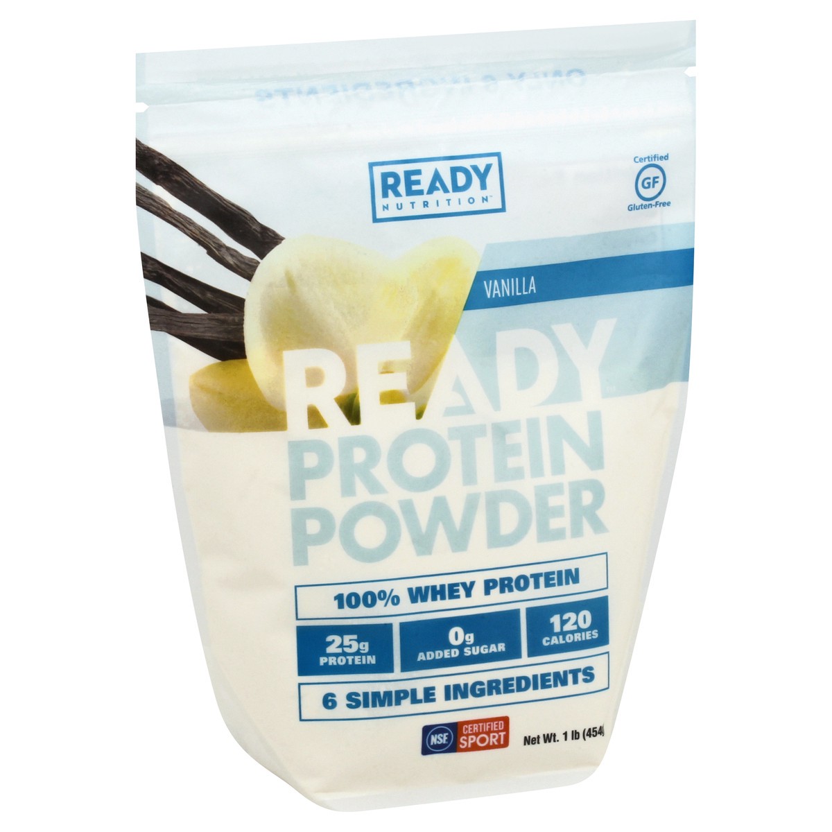 slide 7 of 10, Ready Nutrition Vanilla Protein Powder 1 lb, 1 lb