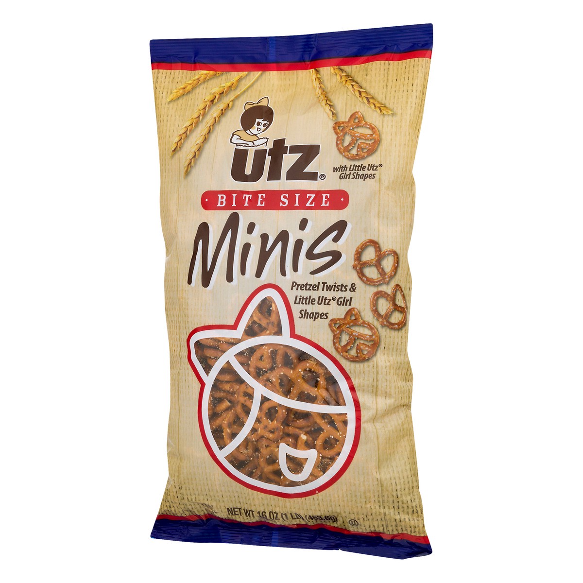 slide 9 of 10, Utz Minis Bite Size Pretzels 16 oz, 16 oz