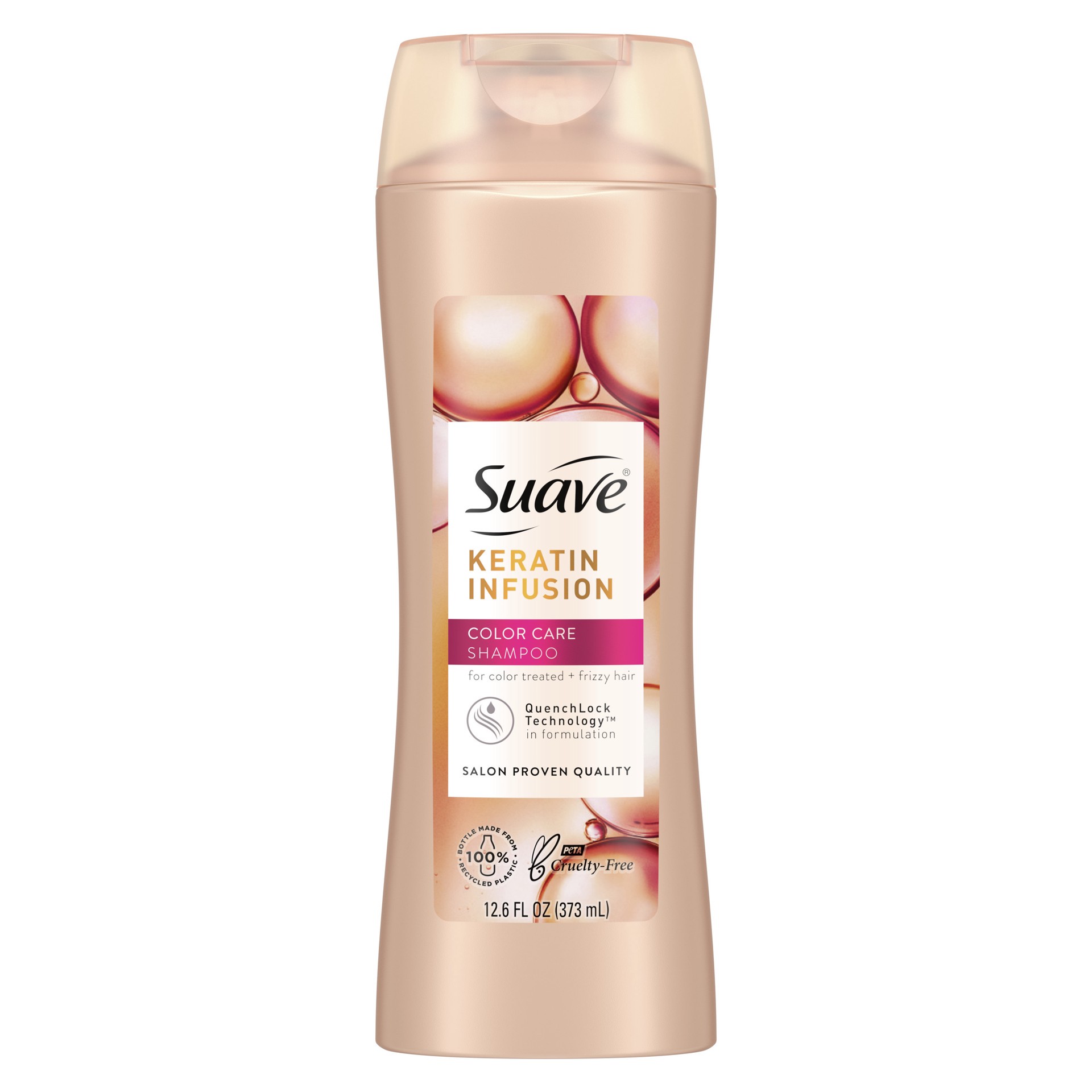 slide 1 of 3, Suave Professionals Color Care Shampoo Keratin Infusion, 12.6 oz, 12.6 oz