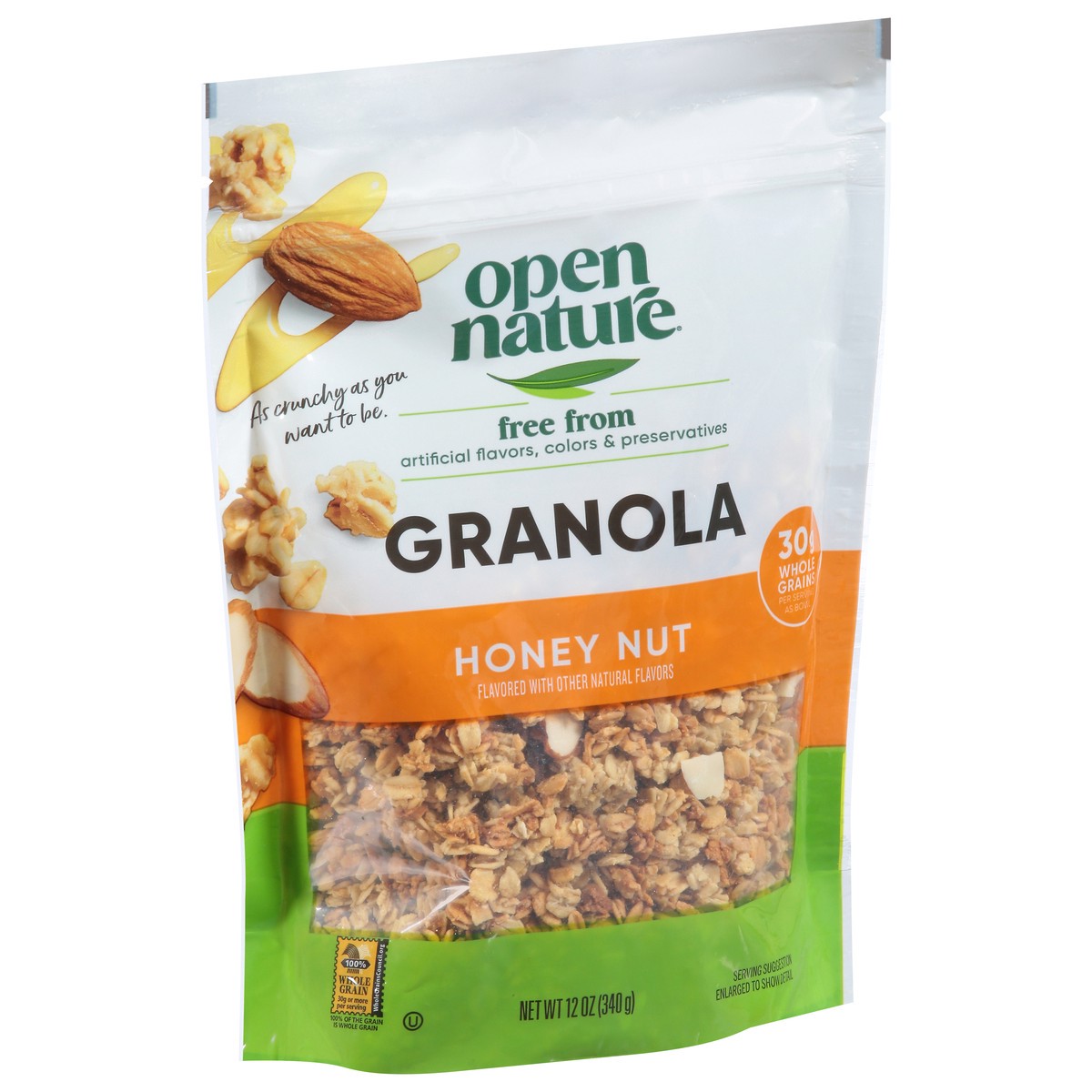slide 2 of 9, Opn Nat Granola Honey Nut, 