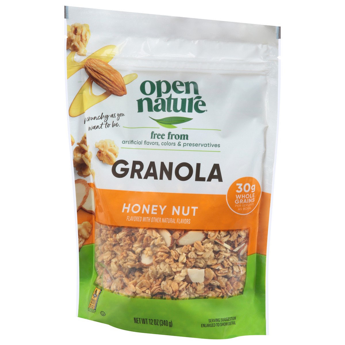 slide 3 of 9, Opn Nat Granola Honey Nut, 