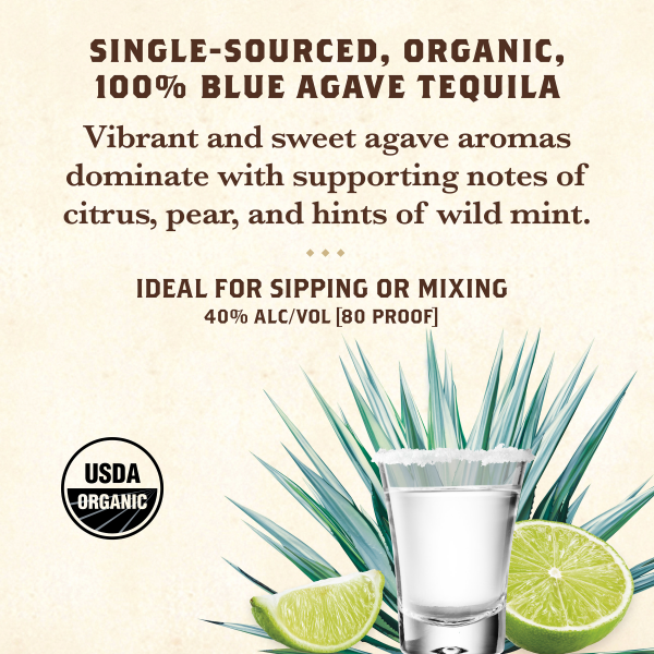 slide 18 of 19, Tres Agaves Organic Reposado Tequila 750 ml, 750 ml