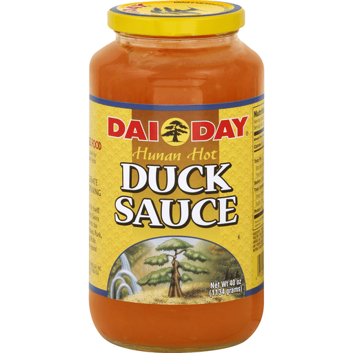 slide 1 of 2, Dai Day Duck Sauce, Hunan Hot, 40 oz