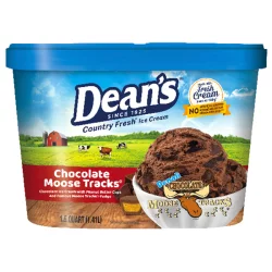 Dean's Country Fresh Chocolate Moose Tracks Ice Cream