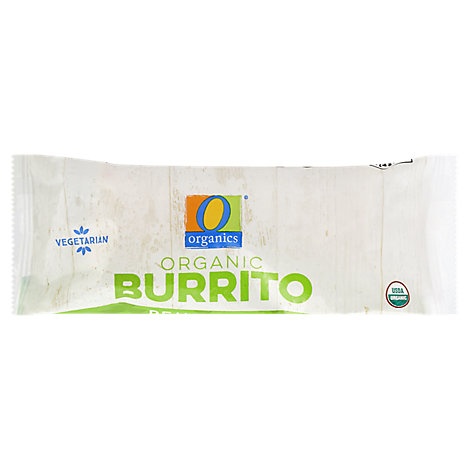 slide 1 of 1, O Organics Organic Burrito Bean Veggie, 5 oz