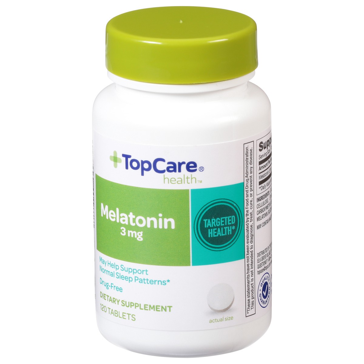 slide 4 of 9, Topcare Supplements Melatonin, 120 ct