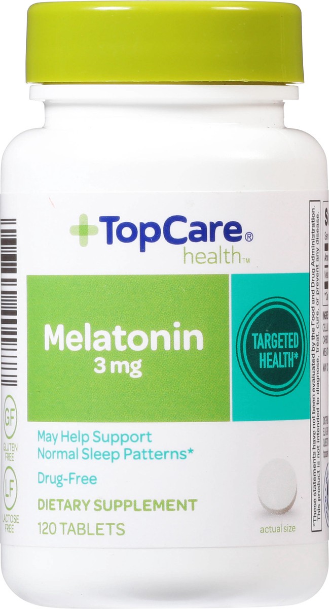 slide 6 of 9, Topcare Supplements Melatonin, 120 ct