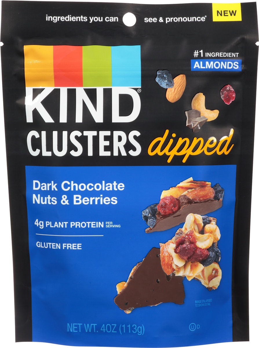 slide 9 of 11, Dark Chocolate Nut's & Berries Clusters Dipped, 4 oz