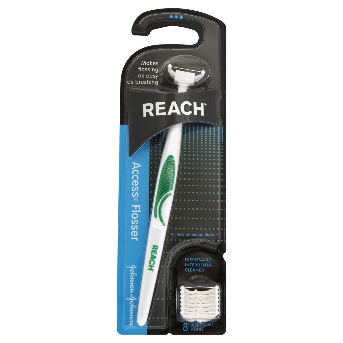 slide 3 of 3, REACH Flosser 1 ea, 1 ct