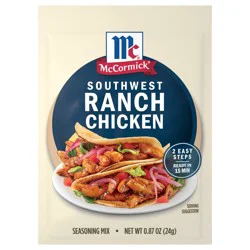 McCormick Taco Seasoning Mix - Southwest Ranch Chicken, 0.87 oz