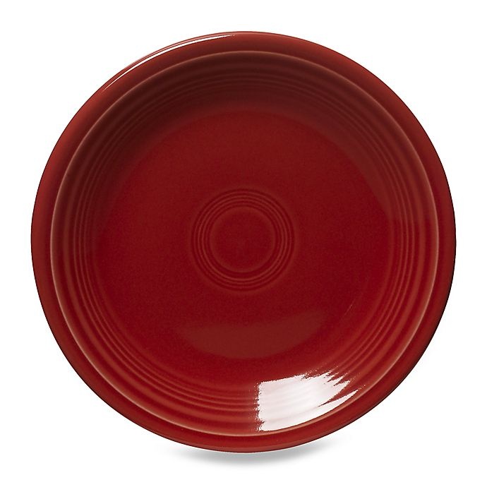 slide 1 of 3, Fiesta Luncheon Plate - Scarlet, 1 ct