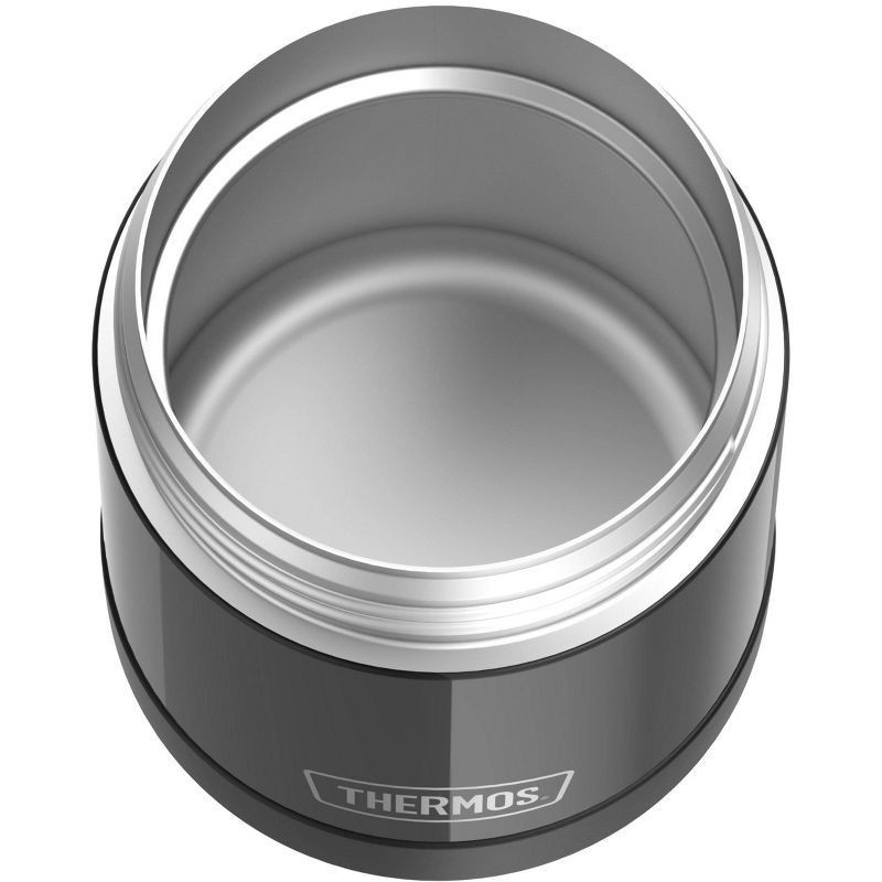 slide 9 of 12, Thermos Stainless Steel Funtainer Food Jar - Black, 10 oz