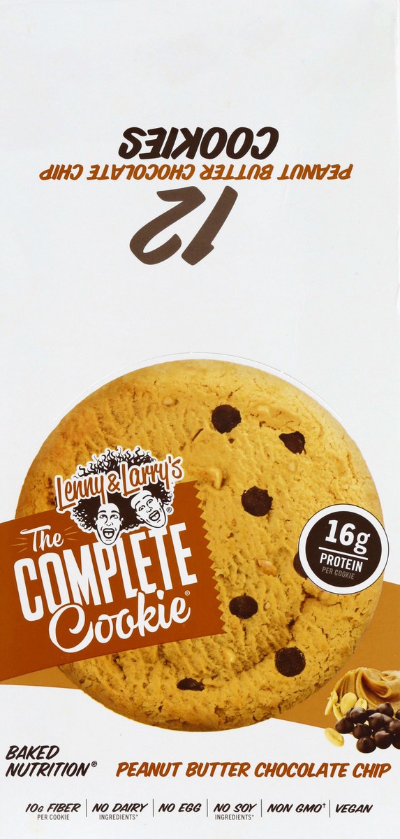 slide 6 of 10, Lenny & Larry's Peanut Butter Chocolate Chip Cookies 12 - 4 oz Cookies, 12 ct