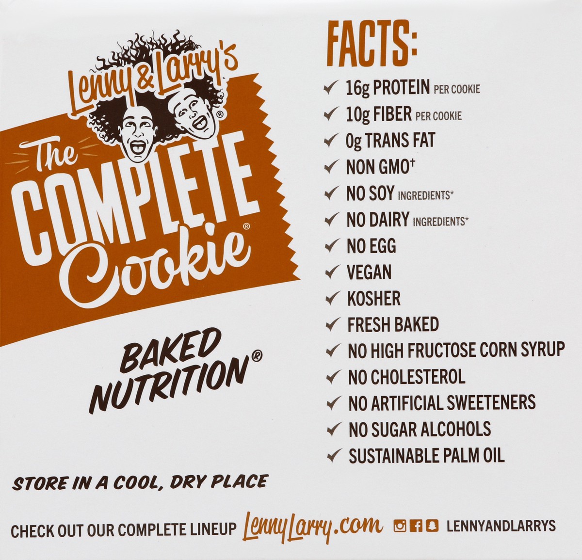 slide 10 of 10, Lenny & Larry's Peanut Butter Chocolate Chip Cookies 12 - 4 oz Cookies, 12 ct