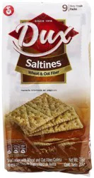 Dux Wheat Saltines Wheat and Oats Fiber Crackers