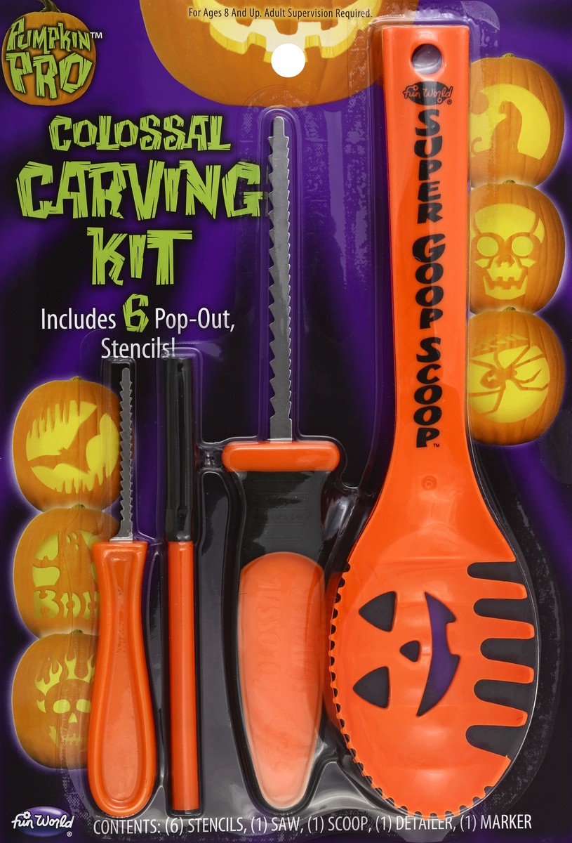 slide 2 of 2, Pumpkin Pro Colossal 8+ Carving Kit 1 ea, 1 ct