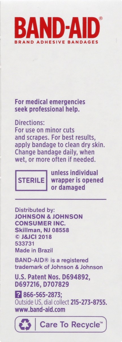 slide 7 of 9, BAND-AID Sterile Cushion Care Flexible Sport Strip Water Resistant Adhesive Bandages, Active First Aid & Wound Care for Minor Cuts, Scrapes & Burns, Extra-Wide Comfort Pad, 30 ct, 30 ct