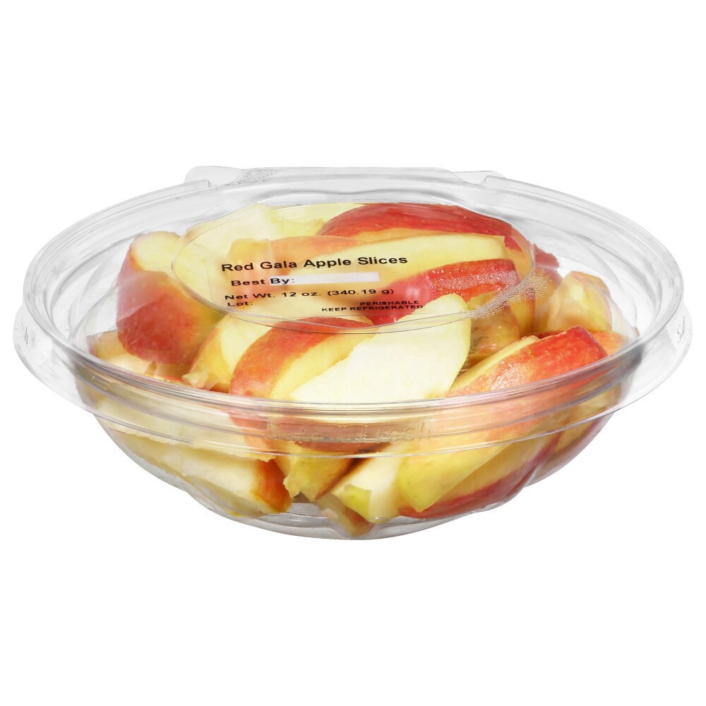 slide 2 of 3, Del Monte Red Apple Slices, 12 oz