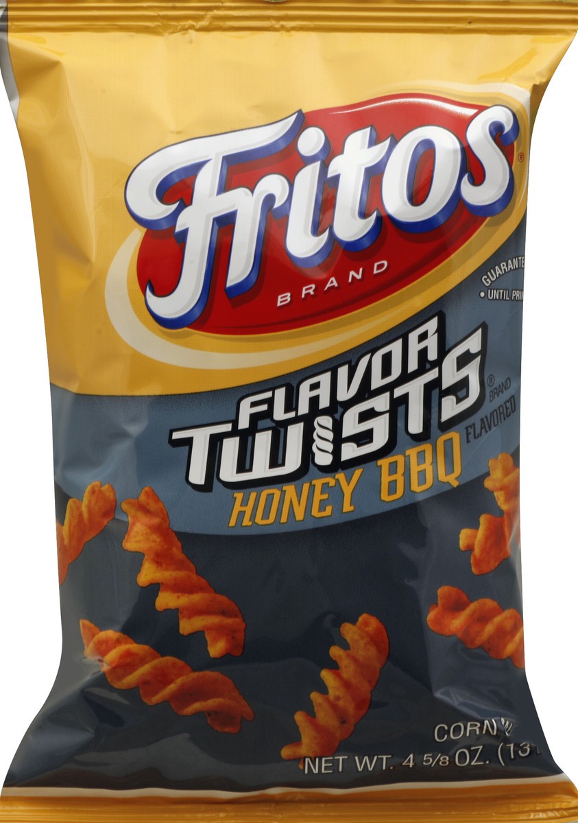 slide 5 of 6, Fritos Flavor Twists Honey BBQ Flavored Corn Snacks, 4.62 oz