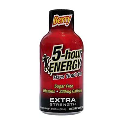 5-Hour Energy Berry Extra Strength Shot - 1.93 Fl. Oz.