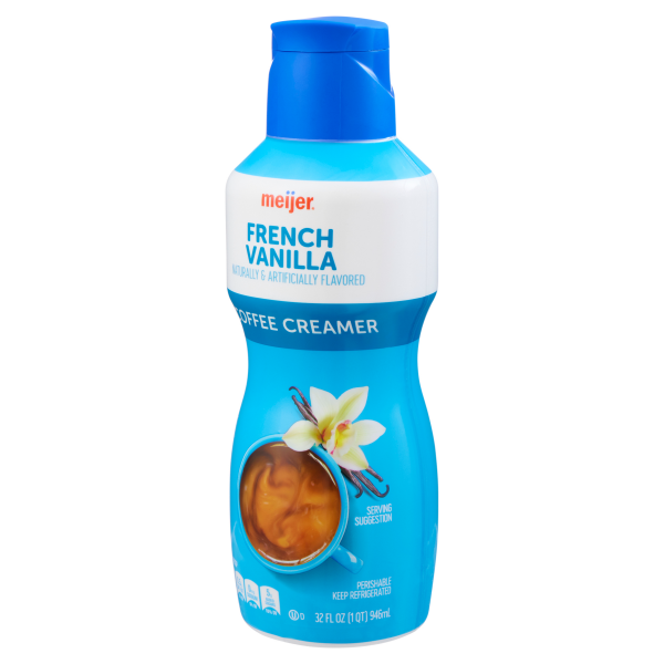 slide 4 of 13, Meijer French Vanilla Coffee Creamer, 32 oz