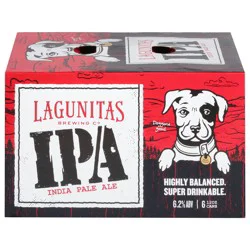 Lagunitas IPA Beer 6 - 12 oz Cans