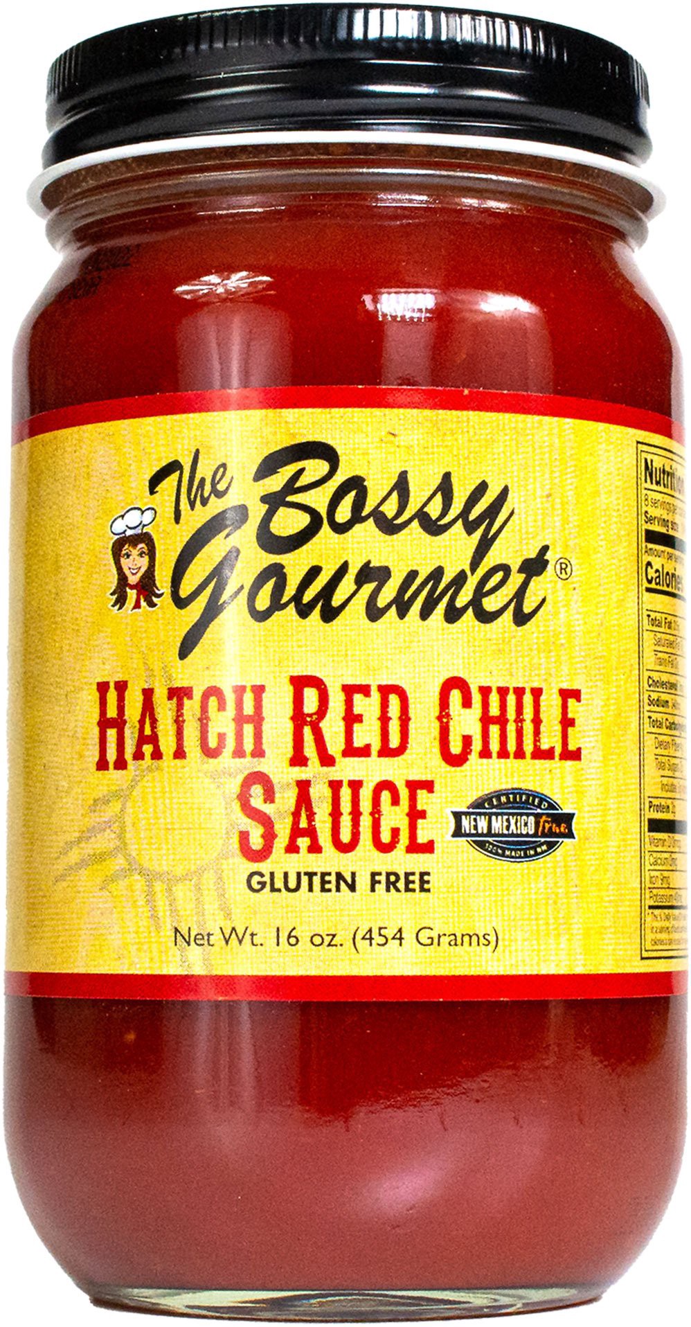 slide 1 of 1, The Bossy Gourmet Red Enchilada Sauce, 16 oz