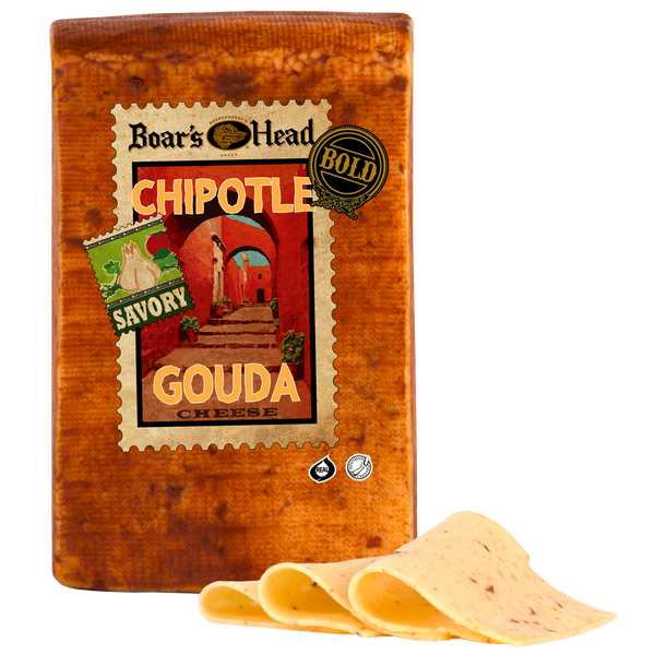 slide 1 of 1, Boars Head Boar's Head Bold Chipotle Gouda Cheese, per lb