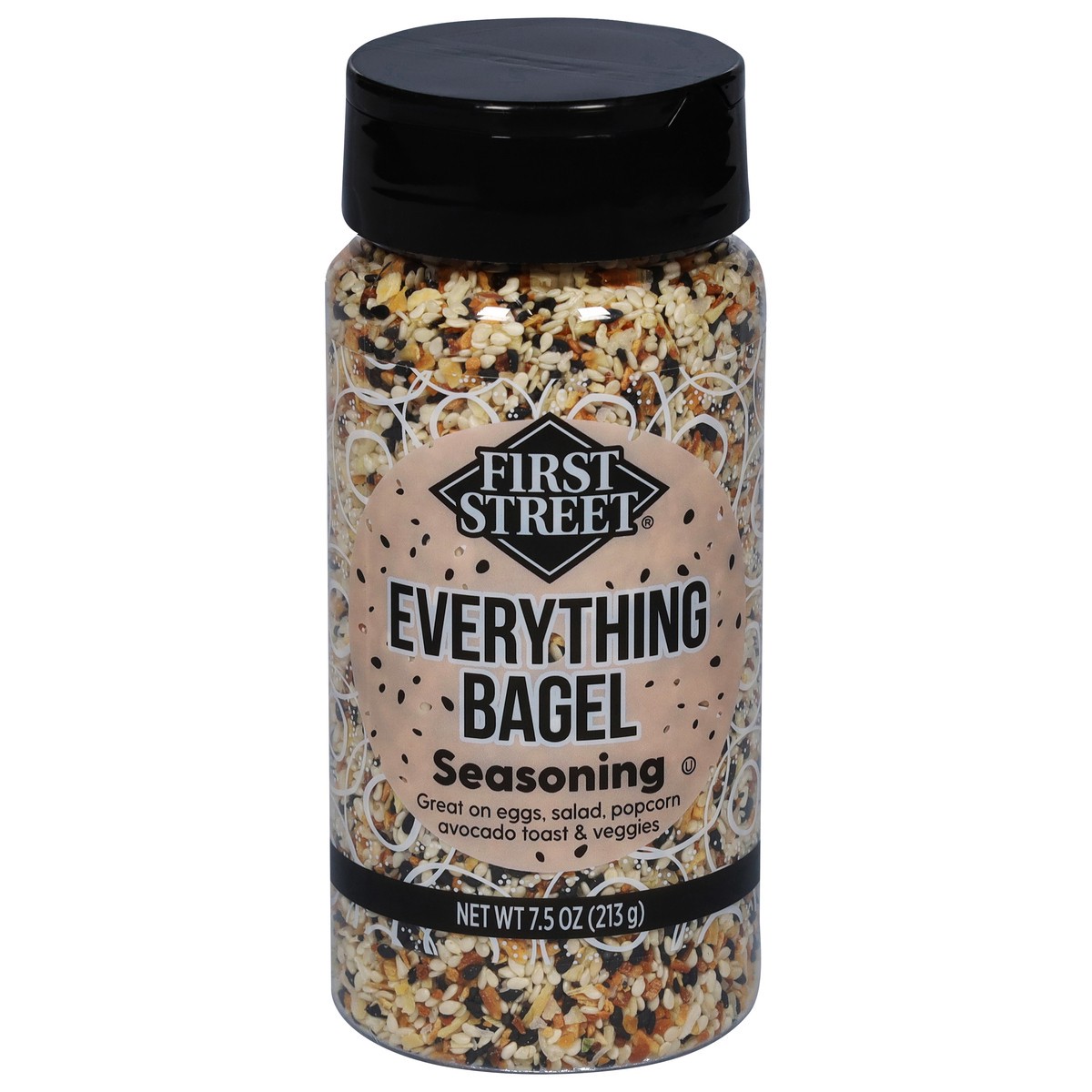 slide 6 of 13, First Street Everything Bagel Seasoning, 7.5 oz