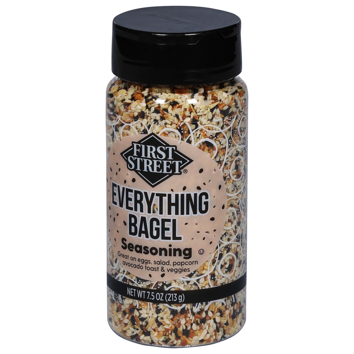 slide 7 of 13, First Street Everything Bagel Seasoning, 7.5 oz