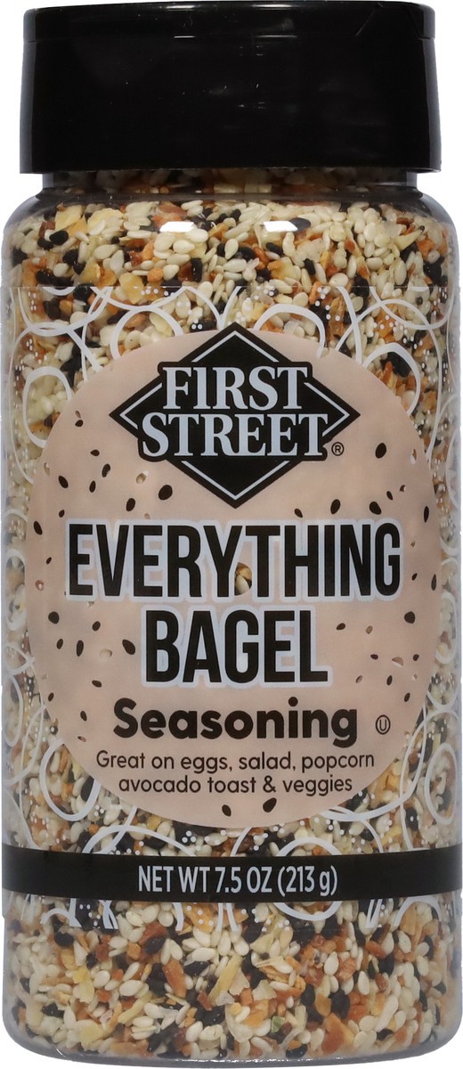 slide 4 of 13, First Street Everything Bagel Seasoning, 7.5 oz