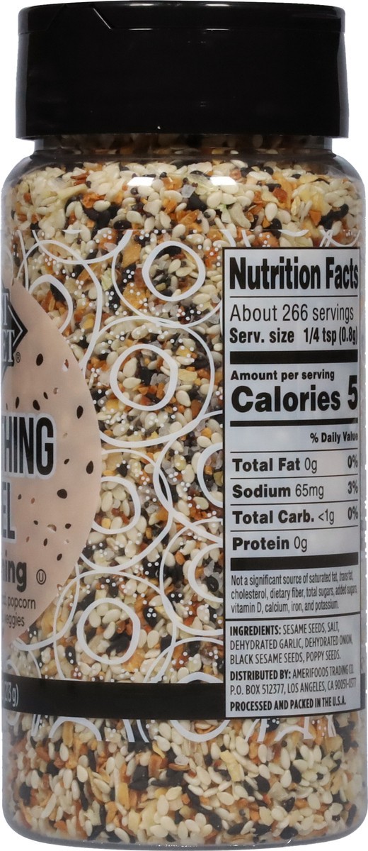 slide 9 of 13, First Street Everything Bagel Seasoning, 7.5 oz